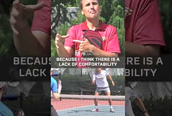 Transition zone tips #pickleball #pickleballtips #tennis #sports