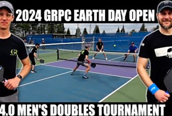 2024 Earth Day Open 4.0 Men&#039;s Doubles Pickleball Tournament