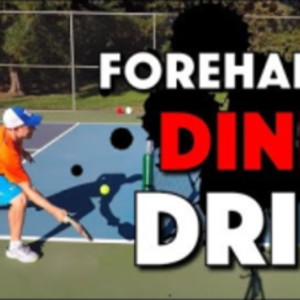 Pickleball Dink Drill - Forehand Dinks