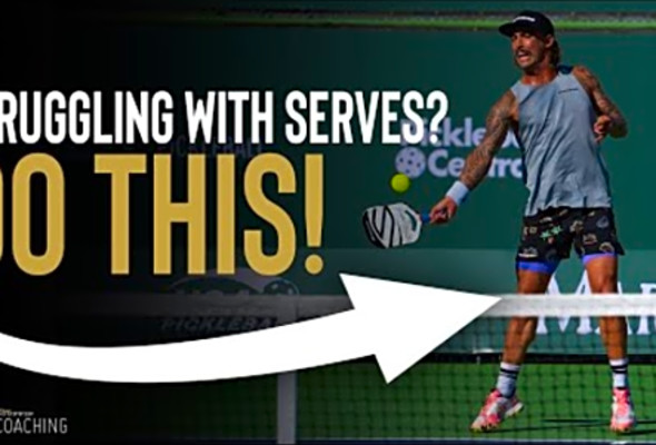 Unleash Your ULTIMATE Serve With This Pro-Level Pickleball Drill! - Tyson McGuffin Pickleball