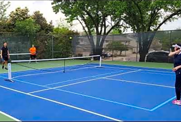 Lily / Ben vs Glenn / Rich All the good points March 31st Pickleball match play