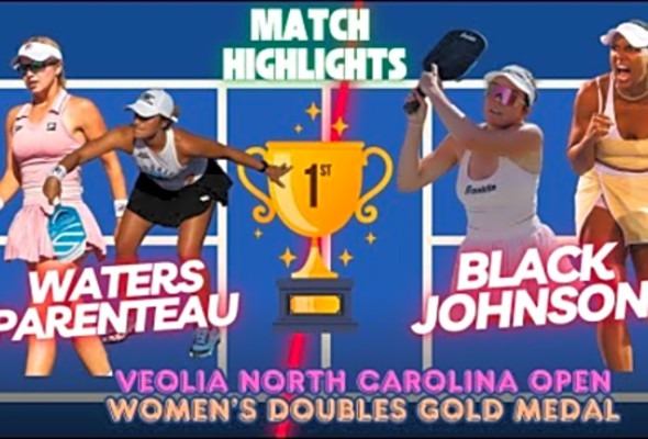 Waters Parenteau vs Black Johnson at North Carolina Open GOLD MEDAL Highlights