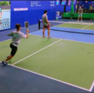 5.0 Game from Team Pickleball Tournament With Rally Scoring