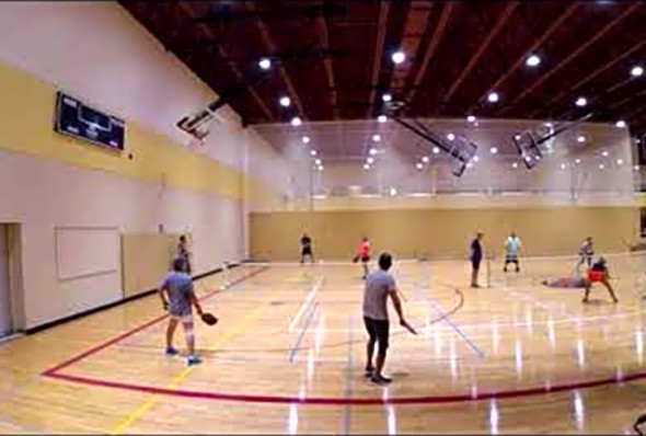 Louisiana state pickleball Gold match 35 Brent Roy/Jodi Roy VS Shane Edwards/Kristi Sitton