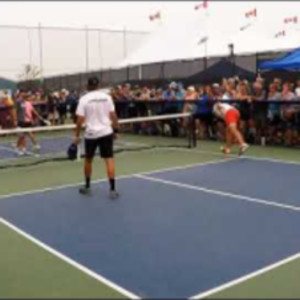 Pickleball Slugfest at the CANADA Nationals