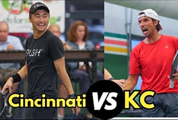 Pickleball Pro Showdown - Cincinnati vs Kansas City Mens Doubles