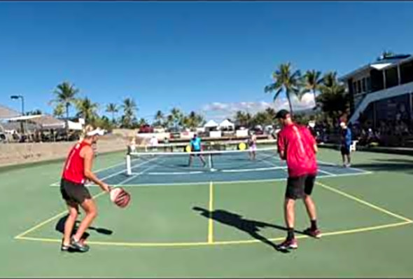 2020 Hawaii Open 5.0 Pro Mixed Doubles Lindsey Newman/Riley Newman VS Jennifer Dawson/Rob Davidson