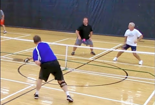 Branson Classic Pickleball 4.5 MD R2 Andy Park/Ron Gundersen v Tyler Powell/Erik Berggren