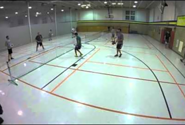 Week 7 Game 2 Fall 2015 Pickleball Ladder League
