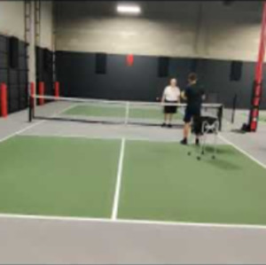 3.0 Pickleball Learns Kitchen Play From Professional