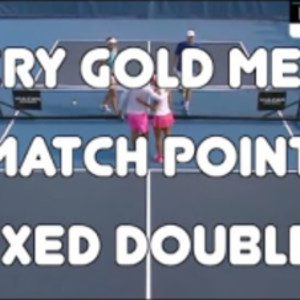 The last point of every Mixed Double Gold Medal match in 2021