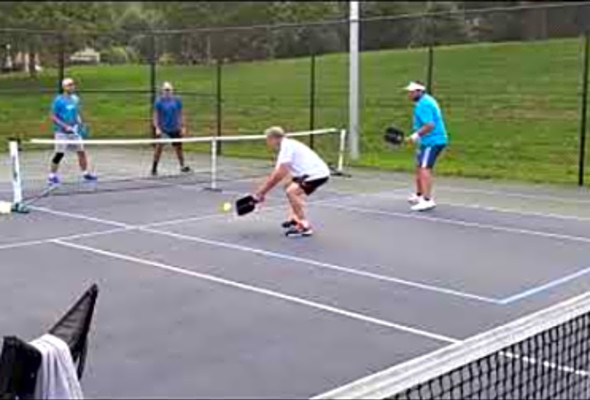 Frank&#039;s pickleball tournament September 16, 2020. 6:6