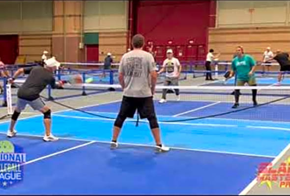 Pickleball - Kyle Yates Atlantic City Open - Slam Master Pro Gordon Gebert / Matt Krivitsky