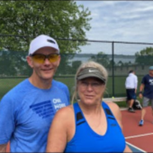 Live on Memorial Day, pickleball players are in full swing.