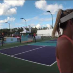 2019 World Pickleball Championships Michelle Esquivel/Viveinne David