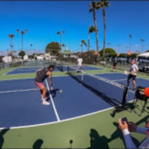 Warmup Drills at Tyson McGuffin Pickleball Camp