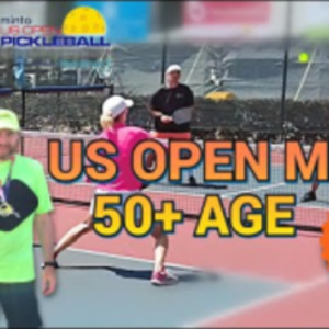 Pickleball US Open Mixed 50 Age Gold Medal Match