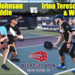 Eddie and Jorja Johnson vs Webby and Irina Tereschenko Exhibition Match ...