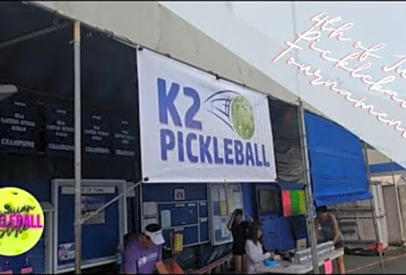 A Few Points From the 4th of July Pickleball Tournament in Honolulu Hawaii