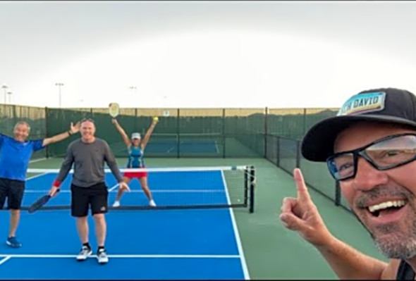 How to set up an attack in pickleball-Livestream pickleball playing Lesson w/ Coach David
