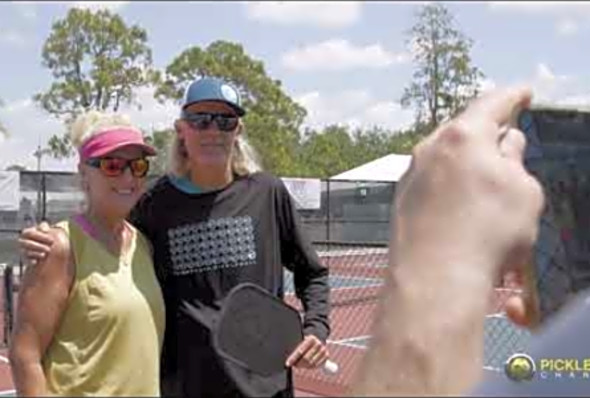 Matthias Johansson and his PRO Clinic at the US Open Pickleball Championships