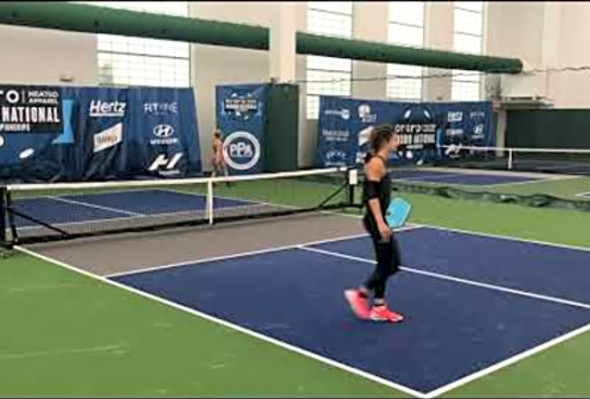 Lea Jansen vs Allyce Jones - Womens Pro Singles - PPA Indoor National Championships