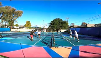 Bad Pickleball Pro Level Rec Roscoe Scotty Andre Yoshi 2 Games