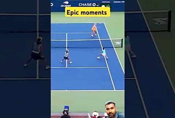 Tennis match epic moments #tennis #sports #djokovic #pickleball atMRINDIANHACKER #highlights