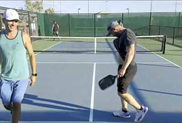 Alabama Boys Game 3 vs Coach David &amp; Bullet - Lake Havasu Pickleball