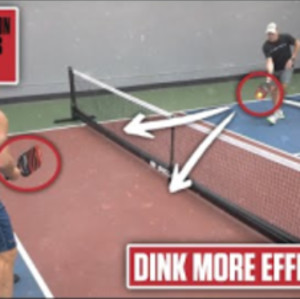 Dink Efficiency: Take Time Away from Your Pickleball Opponent