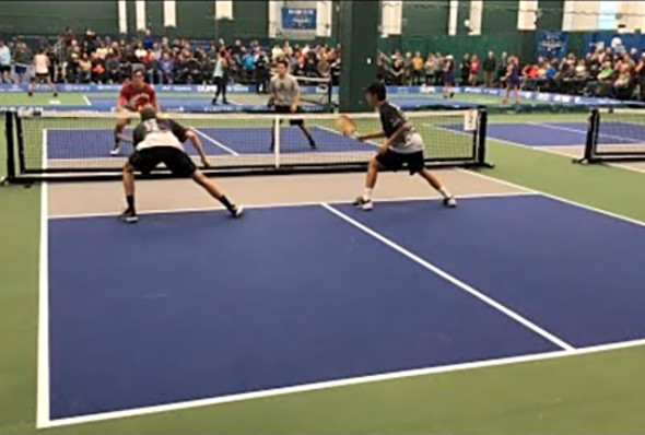 5.0 19 Mens Doubles Gold - Zwiren/Bomberg vs Hong/Lee - PPA Indoor National Championships