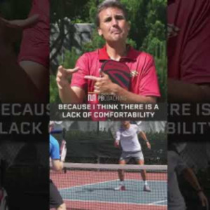 Transition zone tips #pickleball #pickleballtips #tennis #sports