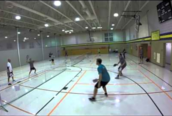 Week 1 Game 3 Fall 2015 Pickleball Ladder League