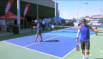 Pickleball Gold Medal Match APP Daytona Champions Men&#039;s Doubles Pro