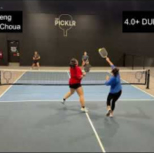 4.0 DUPR - Women&#039;s Pickleball - Choua &amp; Jeanne