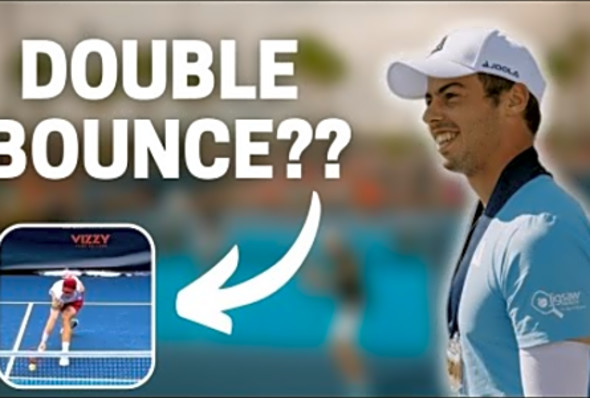 Was this a Double Bounce?? - Pickleball Paddle gets CHECKED mid-game