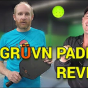 New Pickleball Paddle on the market: GRUVN RAW-16H Review