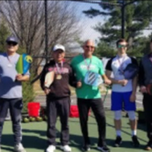 Pickleball Tournament Champion 04/03/2021 - Ross and Steve, Gaithersburg...