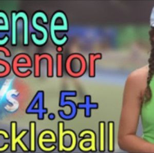 Intense Senior Vs 4.5 Pickleball Men&#039;s - Mixed Doubles