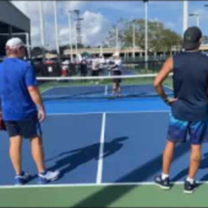 Gold Medal Match: Men&#039;s 4.0 55 Pickleball at Diamond Amateur Championshi...