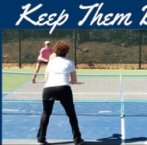 Pickleball Strategy: Keep Them Back
