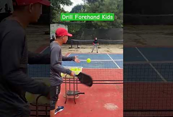 DRILL FOREHAND FOR KIDS - Pickleball Academy Indonesia