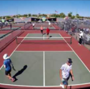 2018 Grand Canyon State Games Pickleball MXD 4.5 50 Round Three