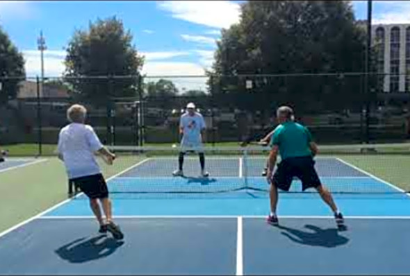 2019 Illinois Senior Olympics Pickleball Championships - Mens Doubles (65, 70) - Round Robin Play