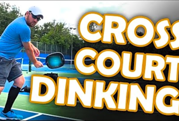 Here&#039;s how you can DOMINATE with cross-court dinking!