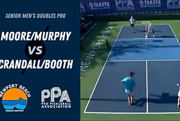 Scott Moore / Todd Murphy vs. Scott Crandall / Kevin Booth - PPA Newport Beach - Men&#039;s Senior Pro