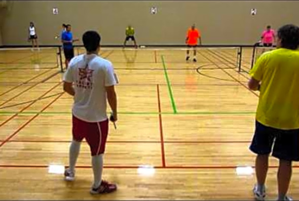PICKLEBALL USAPA SeaTac Valenti Sports Pickleball Tournament Joe Valenti Billy Jacobsen Yoda 2013