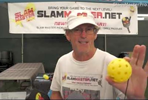 Slam Master Pro Pickleball Practice/Training/Drill Paddle FANTASTIC TIPS - www.SlamMasterPro.com