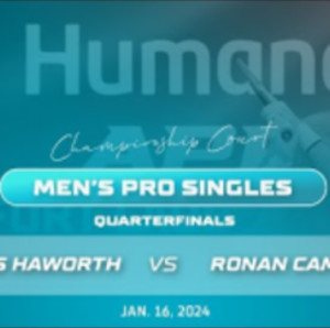 APP Humana Fort Lauderdale Open I Haworth vs Camron - Men&#039;s Pro Singles ...