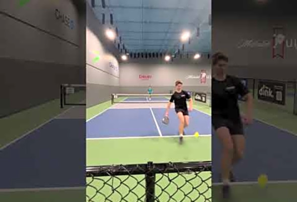 what REAL 5.0 singles looks like... #pickleball #singles #mlp #ppa #stacks #mpc #serv